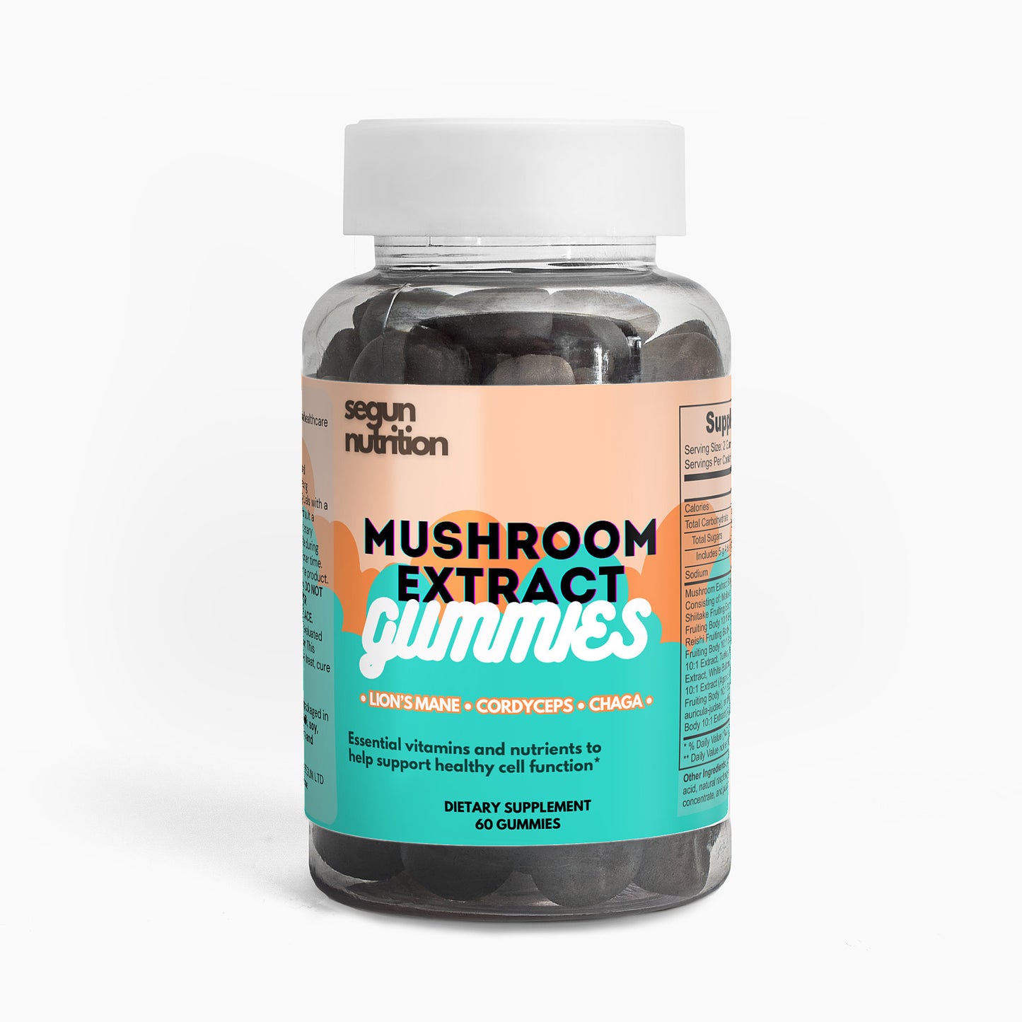 Peak Performance Bundle - Ashwagandha, Cordyceps and Mushroom Extract Gummies